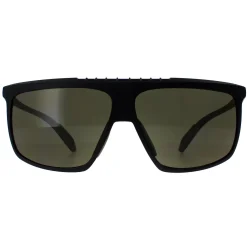 Adidas Wrap^Sunglasses SP0032-H 02N Antique Black Kolor Up Green