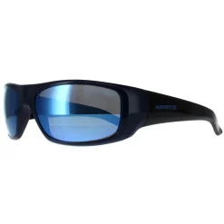 Arnette Polarised|Rectangle^Sunglasses Hot Shot AN4182 291422 Dark Blue Dark Grey Mirror W