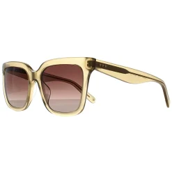 Banana Republic Square^Sunglasses BR 3006/S 0OX HA Crystal Green Brown Gradie