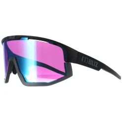 Bliz Sport^Sunglasses Fusion ZB7005-0633 Black Rose Violet Blue Mirror