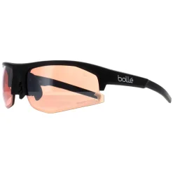 Bolle Semi Rimless^Sunglasses Bolt 2.0 BS004007 Matte Black Phantom Brown Gun Photo