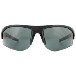 Bolle Semi Rimless^Sunglasses Bolt 2.0 BS003005 Shiny Black TNS Grey