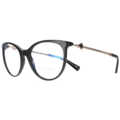 Bvlgari Round|Round^Glasses Frames 4149KB 5412 Black Gold 54mm Womens