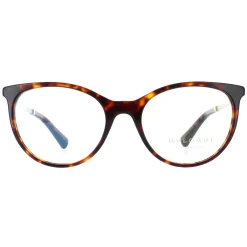 Bvlgari Round|Round^Glasses Frames 4149KB 5193 Dark Havana 52mm Womens