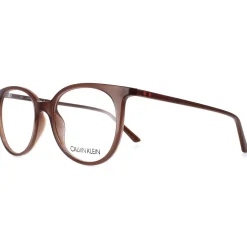 Calvin Klein Round|Round^Glasses Frames CK19508 210 Milky Brown Women