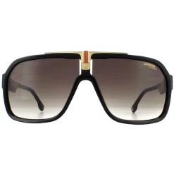 Carrera Shield^Sunglasses 1014/S 807 HA Black Brown Gradient