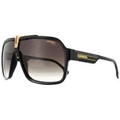 Carrera Shield^Sunglasses 1014/S 807 HA Black Brown Gradient