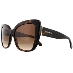 Dolce u0026 Gabbana Cat-Eye|D&G^Dolce & Gabbana Sunglasses DG4348 502/13 Havana Brown Gradient
