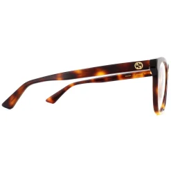Gucci Round|Round^Glasses Frames GG0329O 002 Light Havana Women