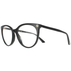 Gucci Round|Round^Glasses Frames GG0093O 001 Black Women