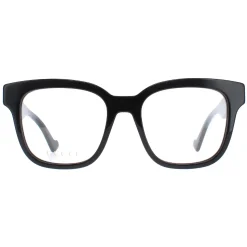 Gucci Square|Gucci^Glasses Frames GG0958O 004 Black Women