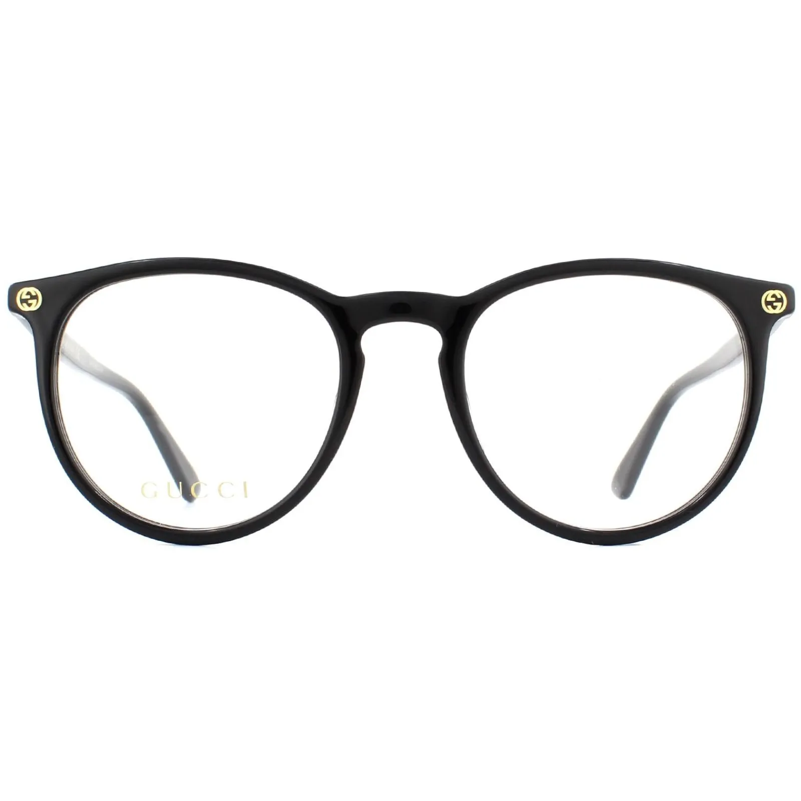 Gucci Round|Round^Glasses Frames GG0027O 001 Black Women