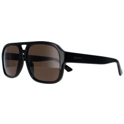 Gucci Gucci|Aviator^Sunglasses GG1342S 002 Black Brown Polarised