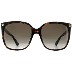 Gucci Gucci|Cat-Eye^Sunglasses GG0022S 003 Havana Grey Gradient