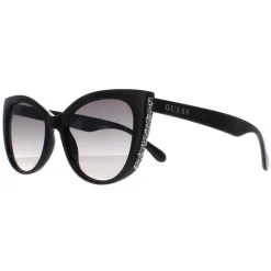 Guess Cat-Eye|Guess^Sunglasses GF0422 01B Shiny Black Smoke Gradient