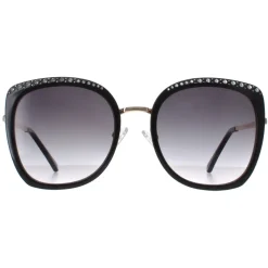 Guess Cat-Eye|Guess^Sunglasses GF0381 01B Shiny Black Smoke Gradient
