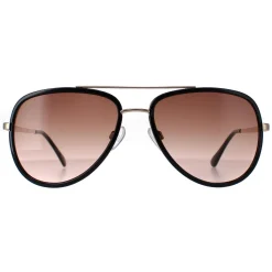 Guess Guess^Sunglasses GF0417 01B Shiny Black Smoke Gradient