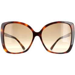 Jimmy Choo Butterfly|Jimmy Choo^Sunglasses BECKY/F/S 086 HA Havana Brown Gradient