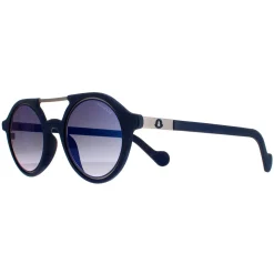 Moncler Moncler^Sunglasses ML0083 91X Dark Blue Blue Mirror