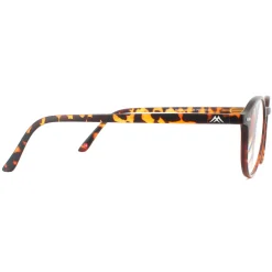 Montana Round|Round^Reading Glasses MR65-A Matte Brown Turtle +1.00