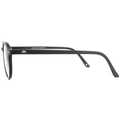 Montana Round|Round^Reading Glasses MR65 Matte Black Men Women +1.00