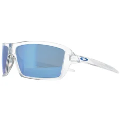 Oakley Oakley|Polarised^Sunglasses Cables OO9129-05 Polished Clear Prizm Sapphire Polar