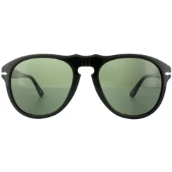Persol Persol|Aviator^Sunglasses 0649 95/31 Black Green 56mm