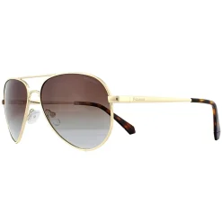 Polaroid Polarised|Aviator^Sunglasses 6012/N/NEW J5G LA Gold Brown Gradient Polarized 56