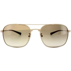 Police Aviator|Police^Sunglasses S8952 Rival 1 648X Polished Gold Brown Gradient