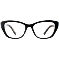 Prada Prada^Eyeglasses PR19WV 1AB1O1 Black Women