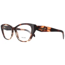 Prada Prada^Eyeglasses PR19WV 07R1O1 Caramel Tortoise Women