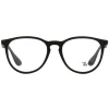 Ray-Ban Round|Round^Glasses Frames 7046 5364 Rubberised Black Clear