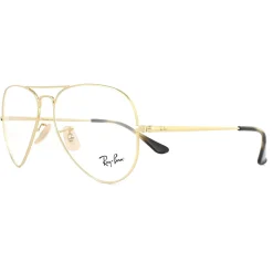 Ray-Ban Aviator|Ray-Ban^Glasses Frames 6489 Aviator 2500 Gold 55mm