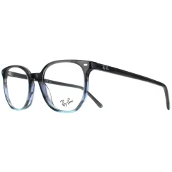 Ray-Ban Round|Round^Glasses Frames RX5397 Elliot 8254 Striped Grey and Blue Men Wo