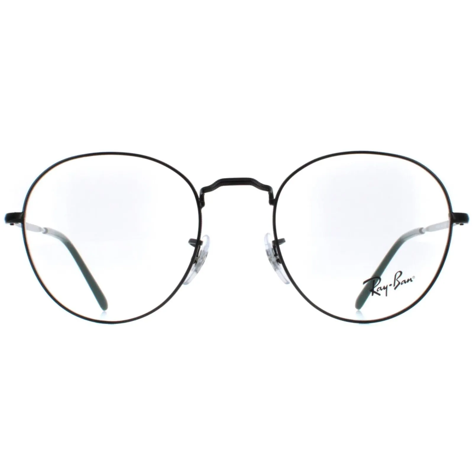 Ray-Ban Round|Round^Glasses Frames RX3582V David 2509 Black Men Women