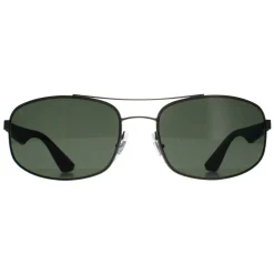 Ray-Ban Polarised|Ray-Ban^Sunglasses 3527 029/9A Matt Gunmetal Dark Green Polarized