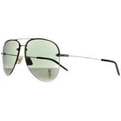Saint Laurent Saint Laurent|Aviator^Sunglasses SL CLASSIC 11 M 003 Gold Green