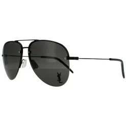 Saint Laurent Saint Laurent|Aviator^Sunglasses SL CLASSIC 11 M 001 Black Grey