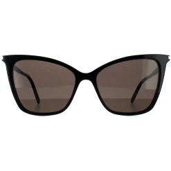 Saint Laurent Saint Laurent|Cat-Eye^Sunglasses SL 384 001 Black Grey