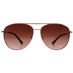 Ted Baker Aviator|Ted Baker^Sunglasses TB1524 Demi 400 Demi Gold Brown Gradient