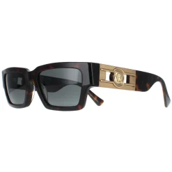 Versace Versace|Rectangle^Sunglasses VE4459 108/87 Dark Havana Dark Grey