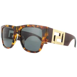 Versace Versace|Rectangle^Sunglasses VE4403 511987 Havana Dark Grey